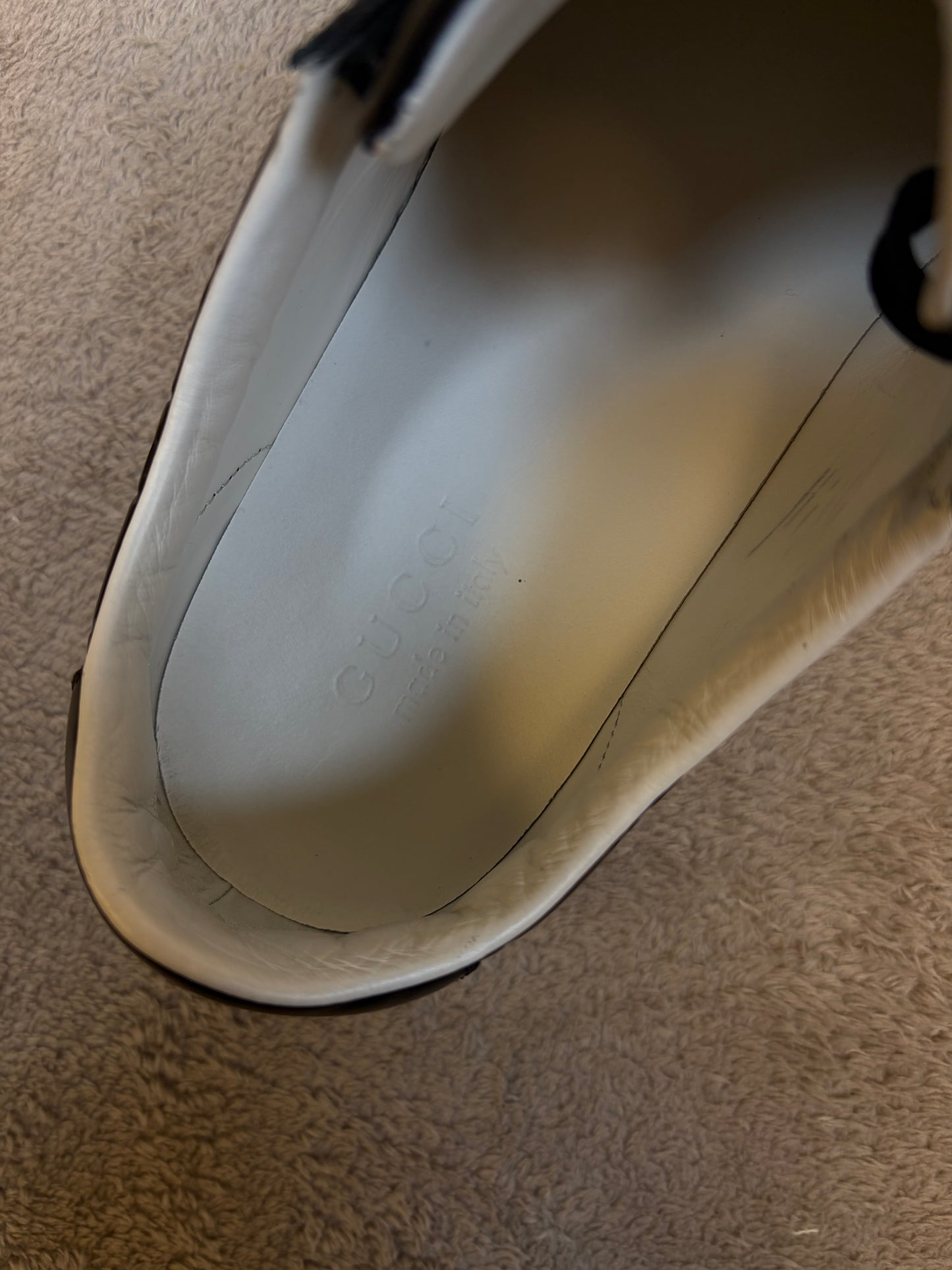 Gucci GG Brooklyn Leather Sneakers