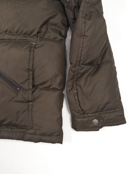 Burberry Nova Check Down Jacket, Brown
