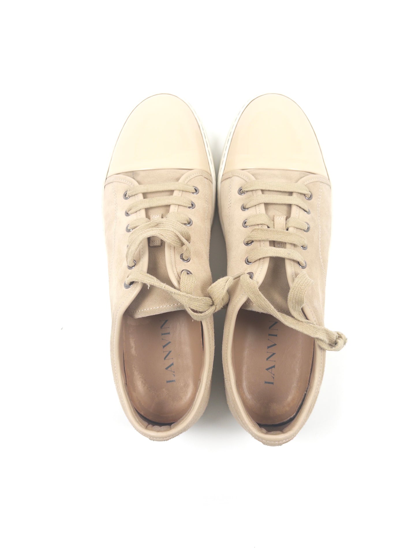 Lanvin Toe Cap Sneakers
