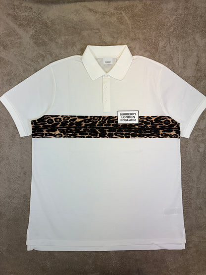 Burberry Leopard Polo Shirt