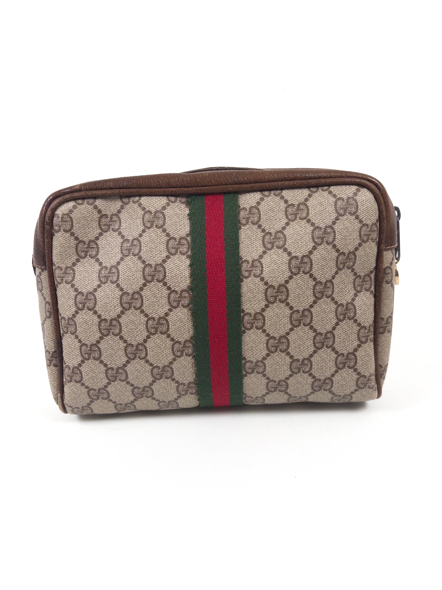 GUCCI GG Supreme Sherry Line clutch bag