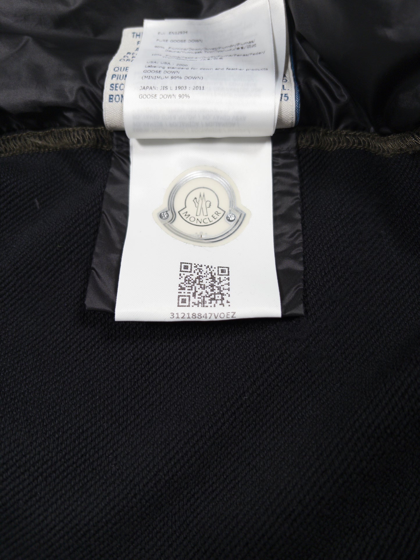 Moncler Down Cardigan (Fits M)