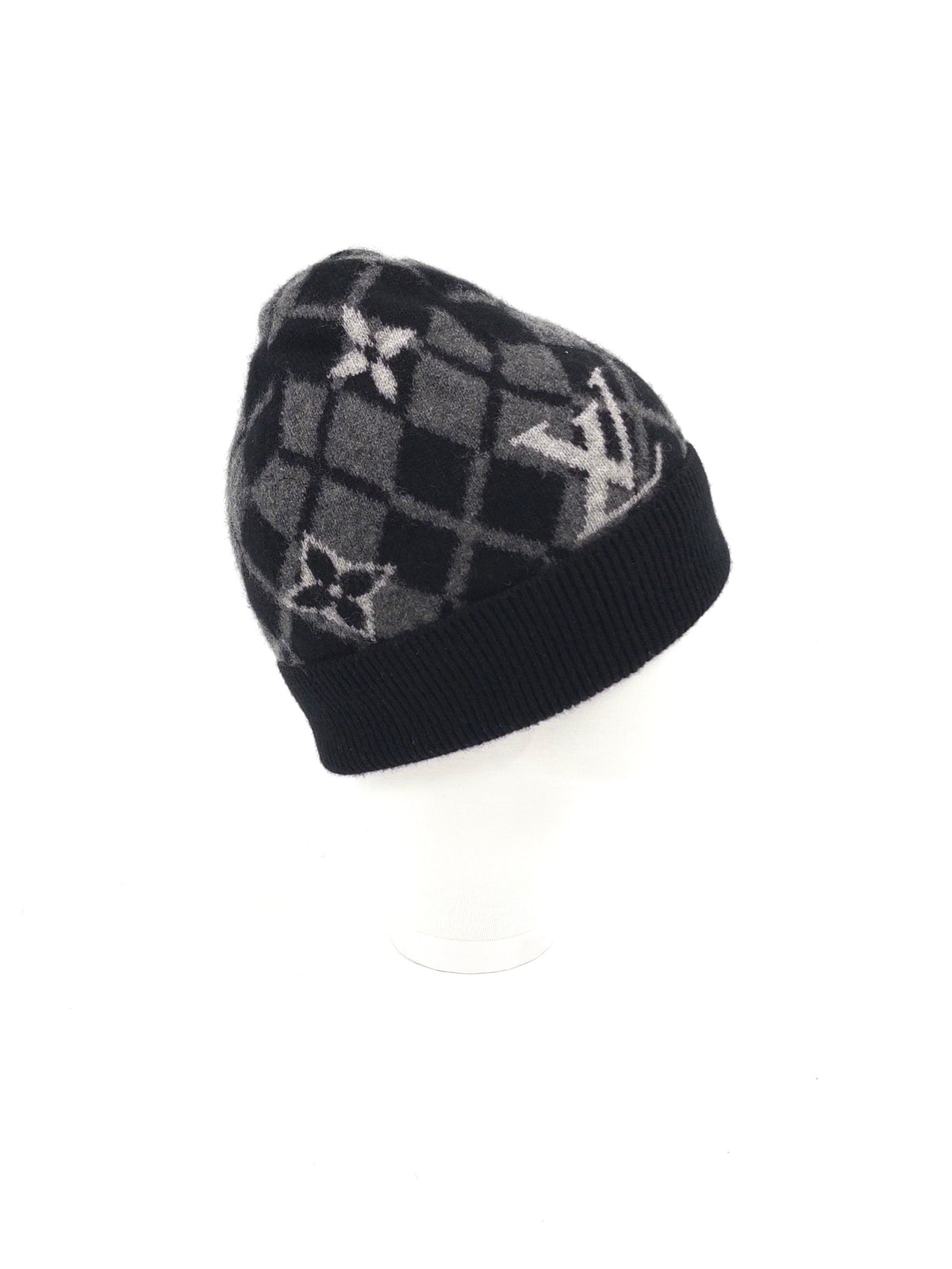 Louis Vuitton Diamond Pattern Beanie