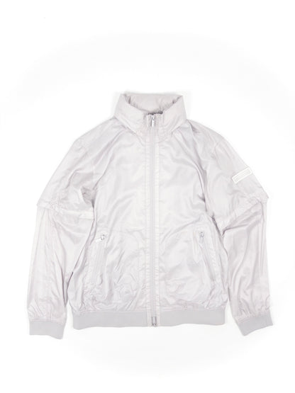 Burberry 2-Way Nylon Windbreaker, Size XL