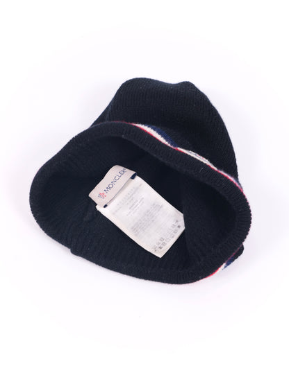 Moncler Tricolor Wool Beanie
