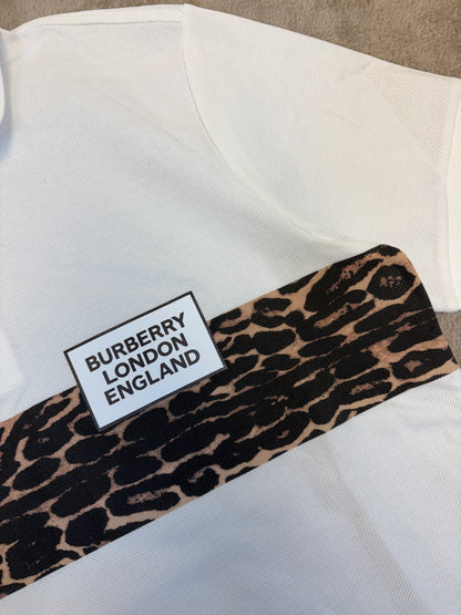 Burberry Leopard Polo Shirt