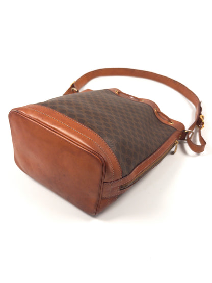 Celine Macadam Drawstring Shoulder Bag