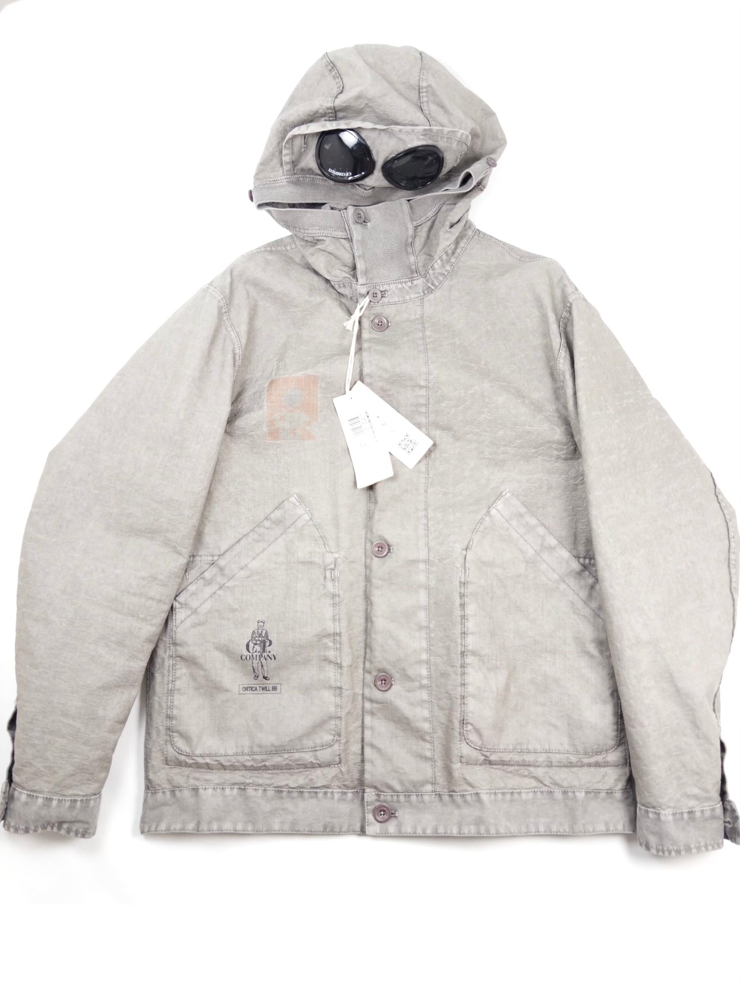 C.P. Company Ortica Twill BB Reversible Goggle Jacket