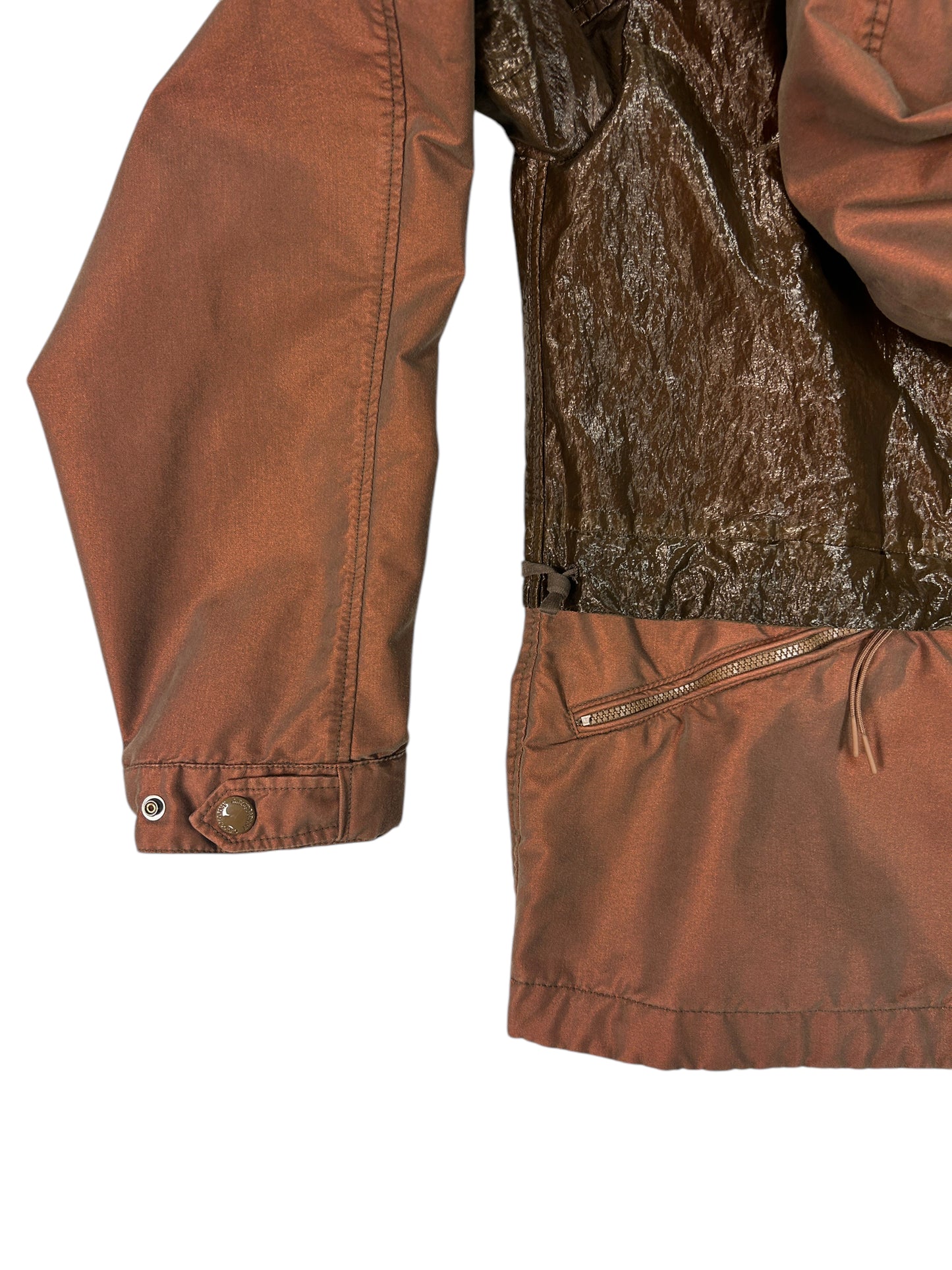 CP Company 50 Fili Tr-P Brun Fältjacka Helt Ny