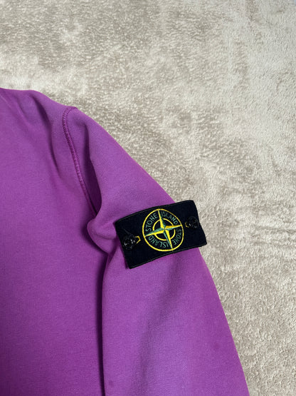 Stone Island Purple Sweatshirt
