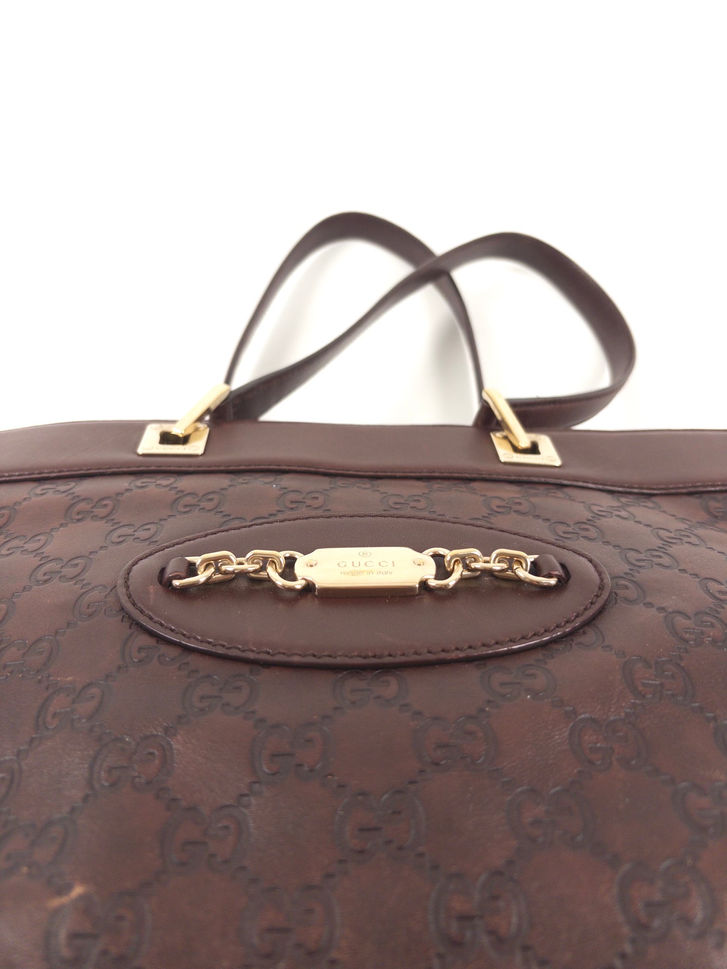 Gucci Guccissima Punch Tote Bag