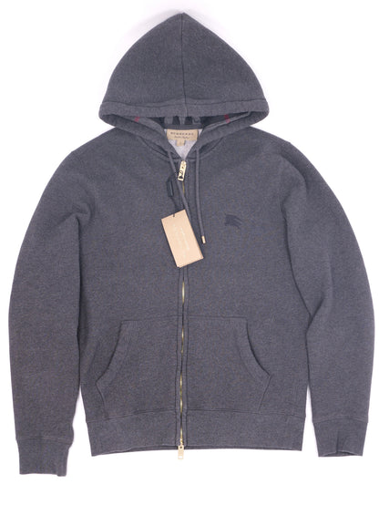 Burberry Check Zip Hoodie W Tags