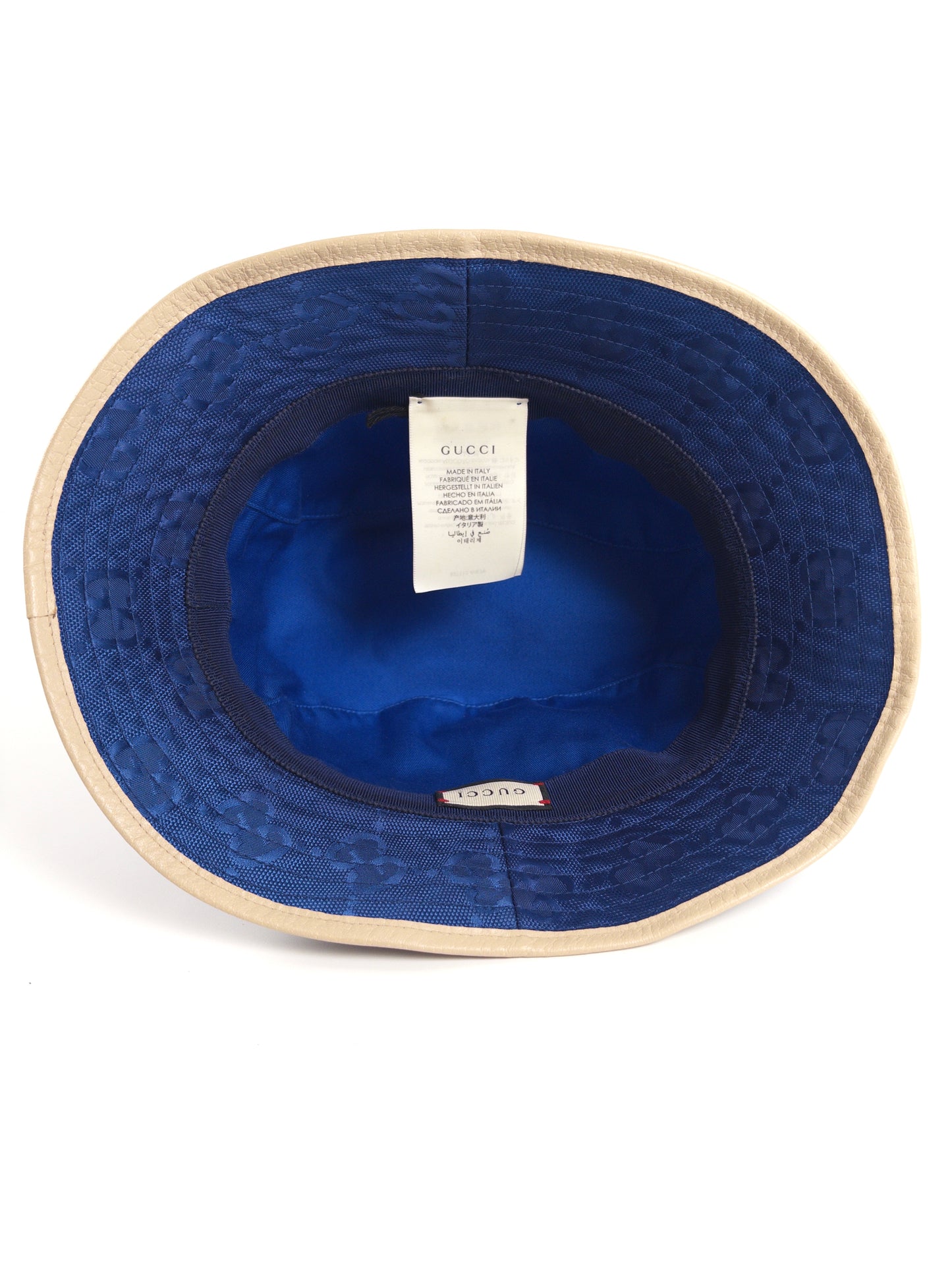 Gucci Off Grid Bucket Hat Blue