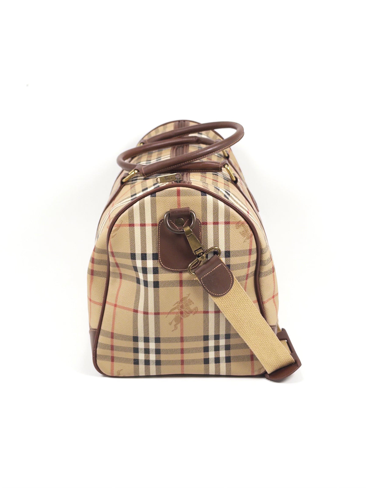 Burberry Nova Check Boston Bag