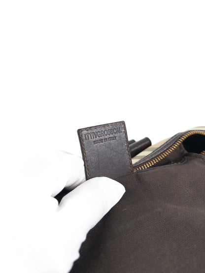 Burberry Haymarket Check Boston Bag