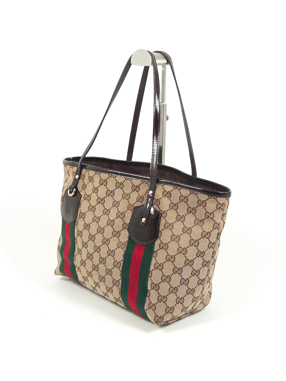 Gucci GG Canvas Web Jolicouer Tote