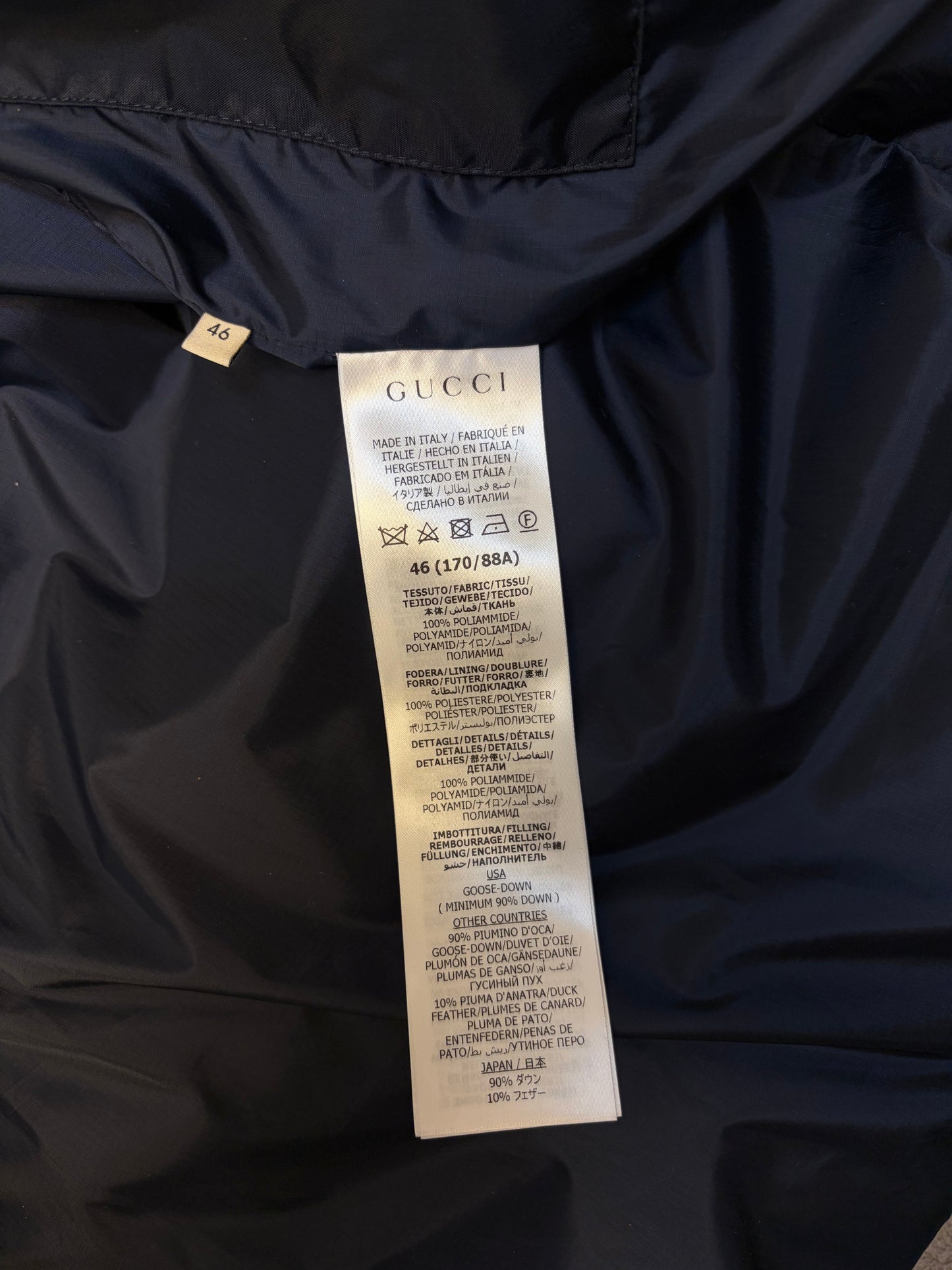 Gucci X Adidas Down Jacket (Fits L)