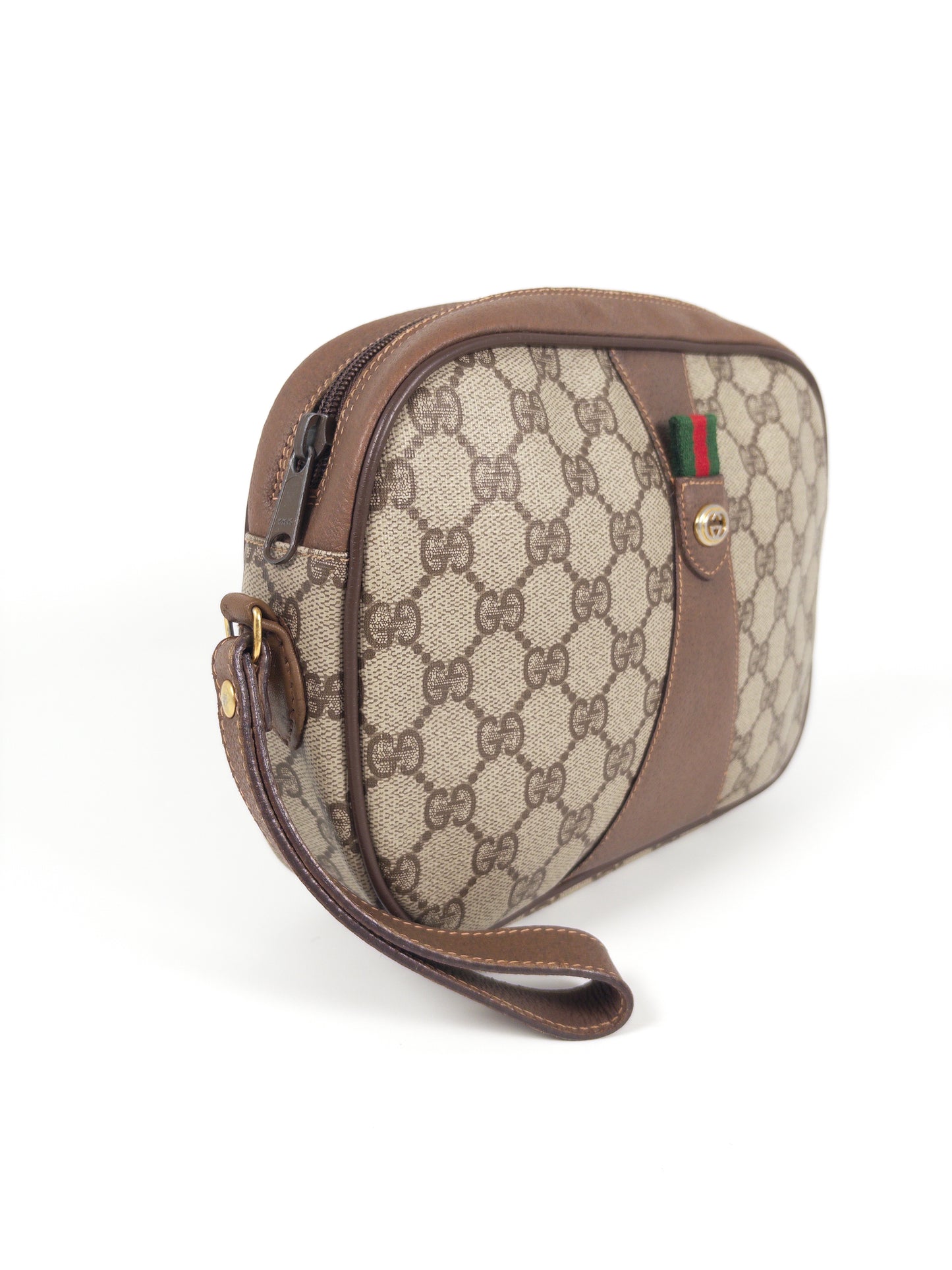 Gucci GG Supreme Sherry Clutch Bag