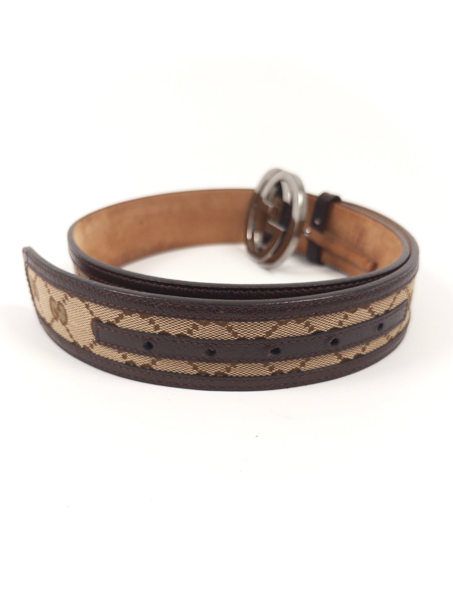 GUCCI GG Canvas Belt (W29-33)