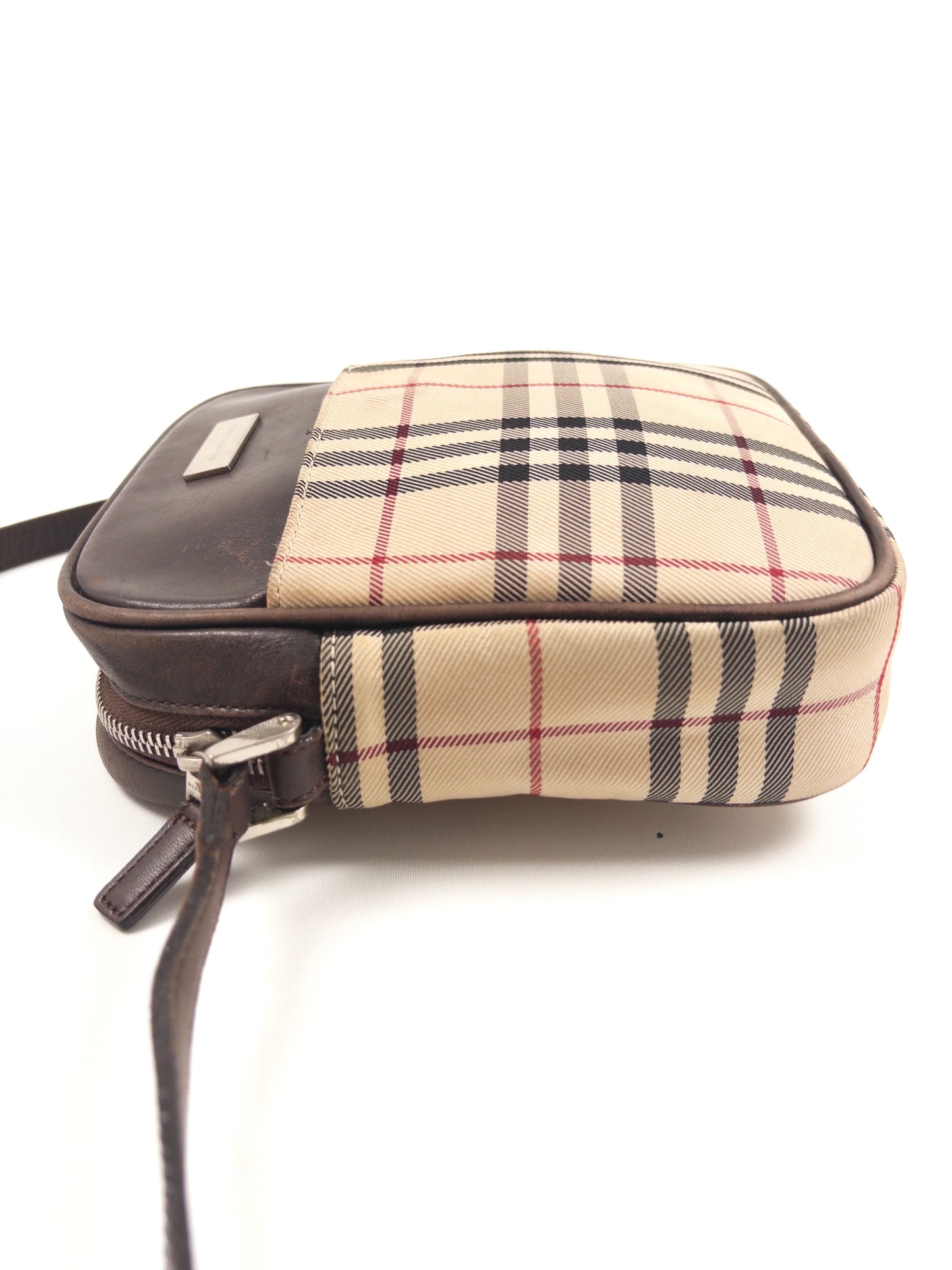 Burberry Beige Check Messenger