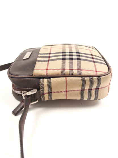 Burberry Beige Check Messenger