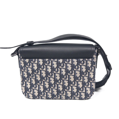 Dior Small Saddle Messenger Bag With Flap Black Dior Oblique Jacquard