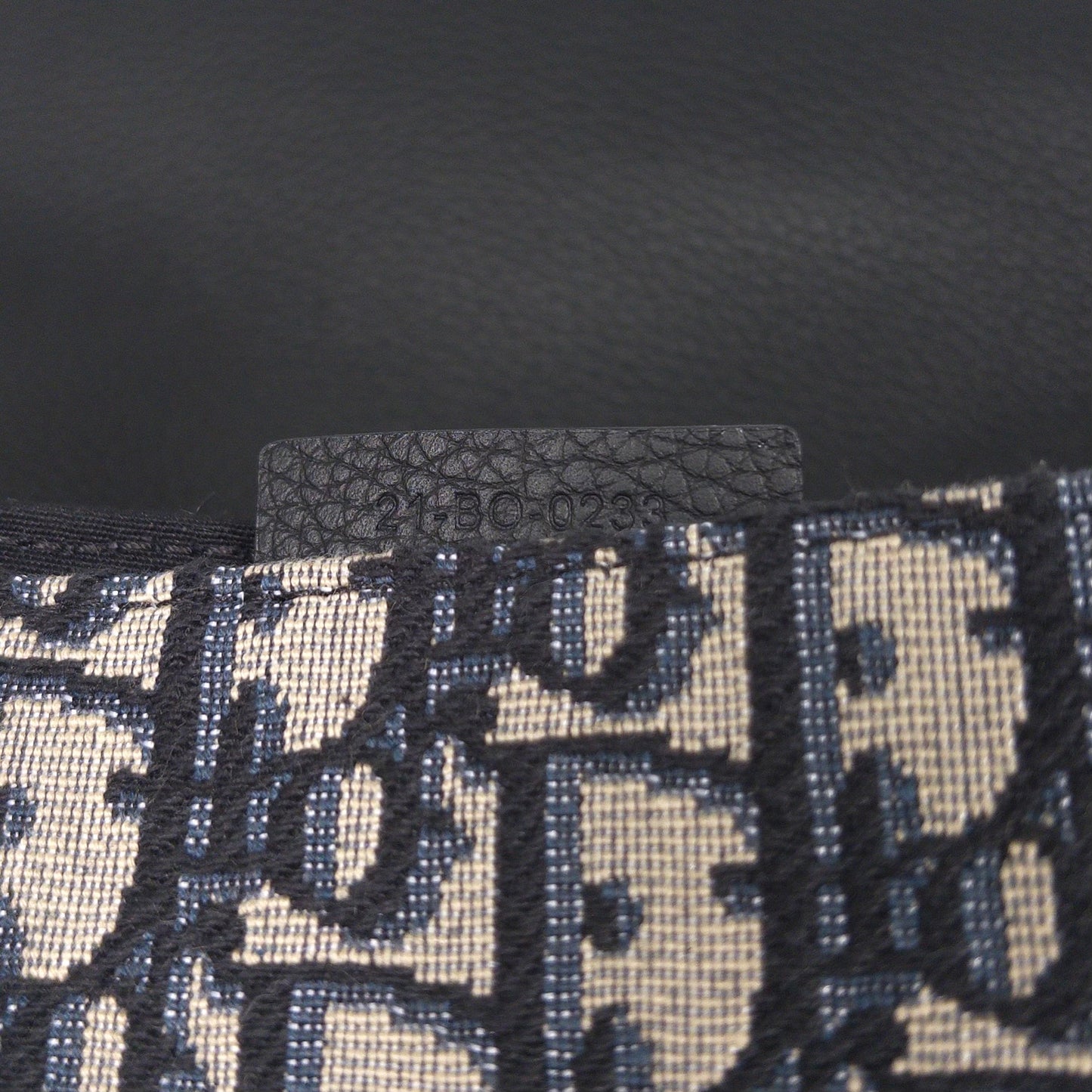 Dior Small Saddle Messenger Bag With Flap Black Dior Oblique Jacquard