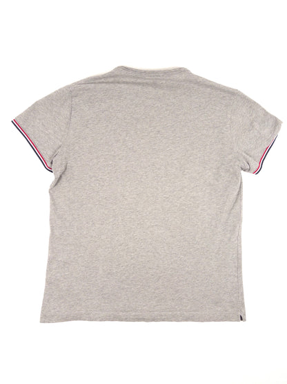 Moncler T-Shirt Grey Tricolor