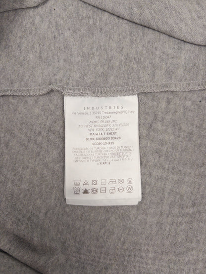 Moncler T-Shirt Grey Tricolor