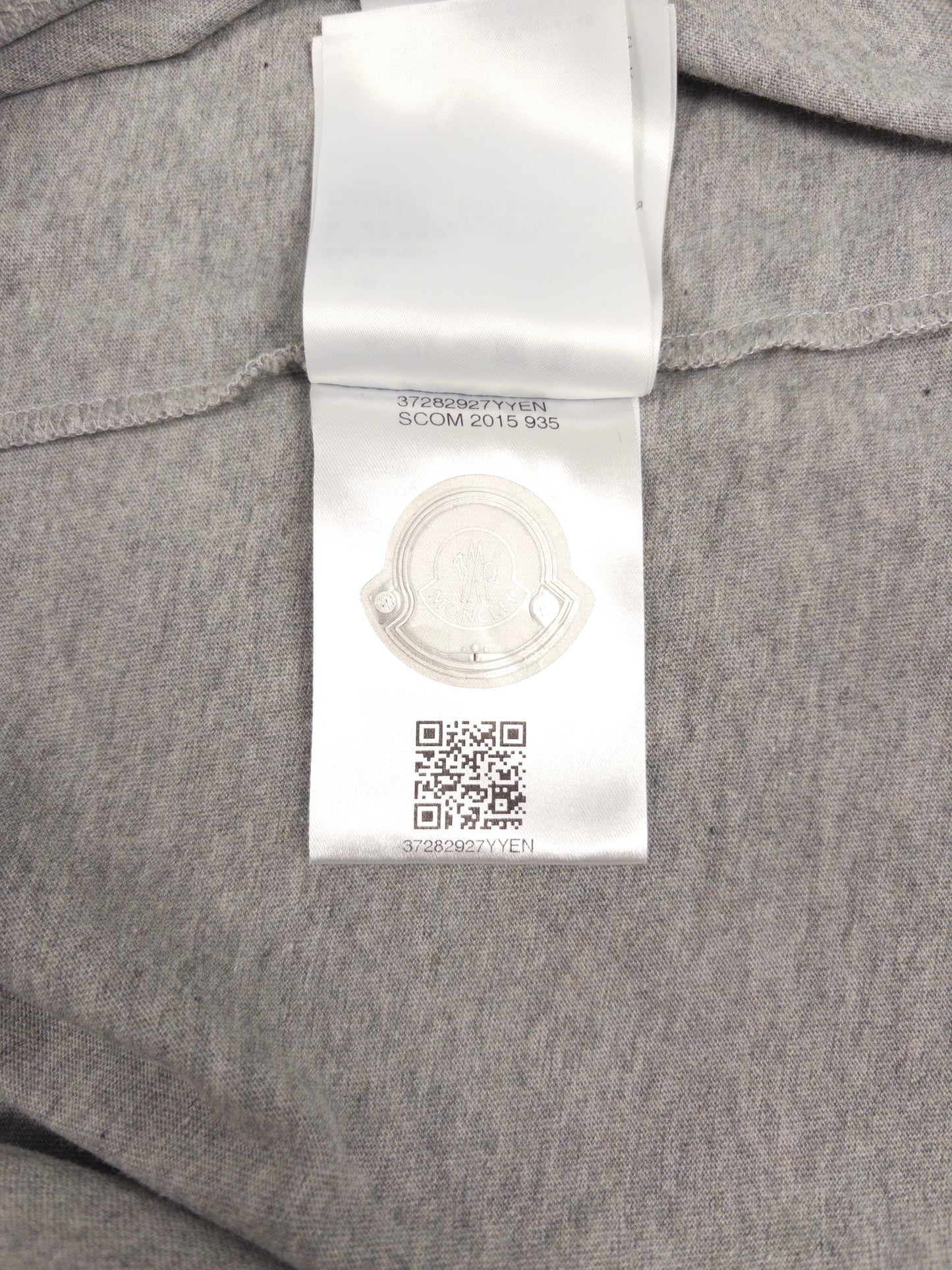Moncler T-Shirt Grey Tricolor