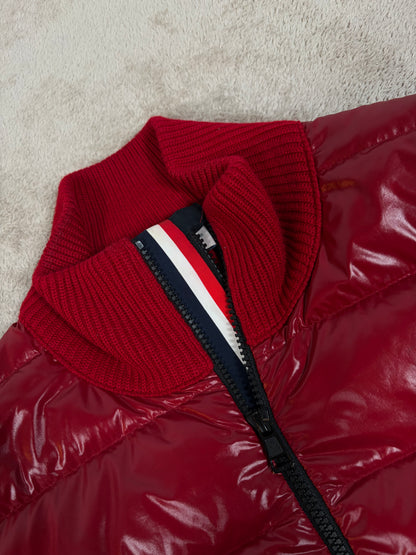 Moncler Tricolour Down Cardigan