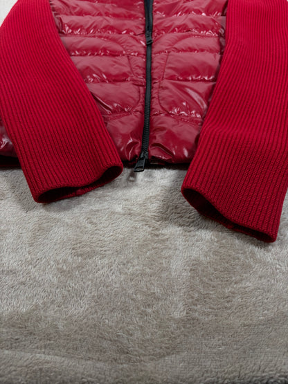 Moncler Tricolour Down Cardigan