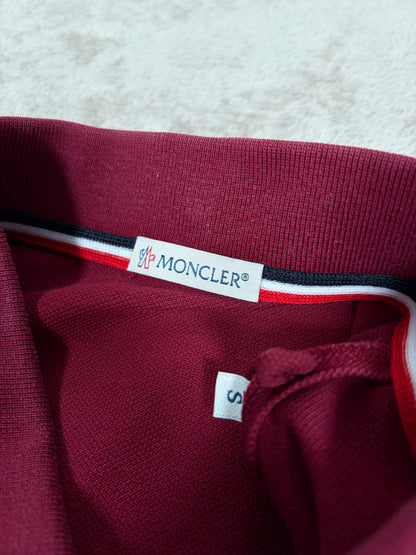Moncler Striped Sleeve Polo Shirt 168