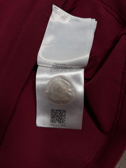 Moncler Striped Sleeve Polo Shirt 168