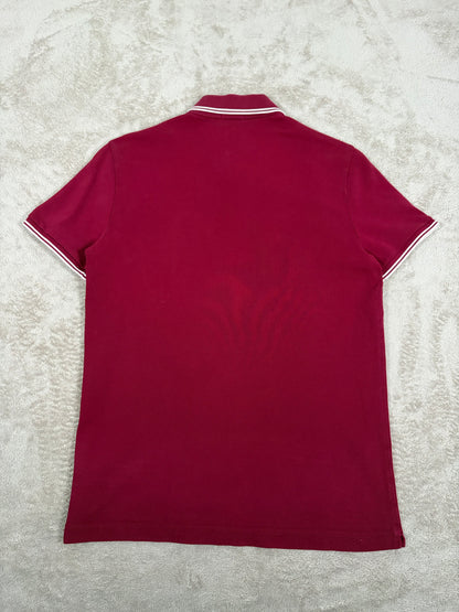 Moncler Striped Sleeve Polo Shirt 168