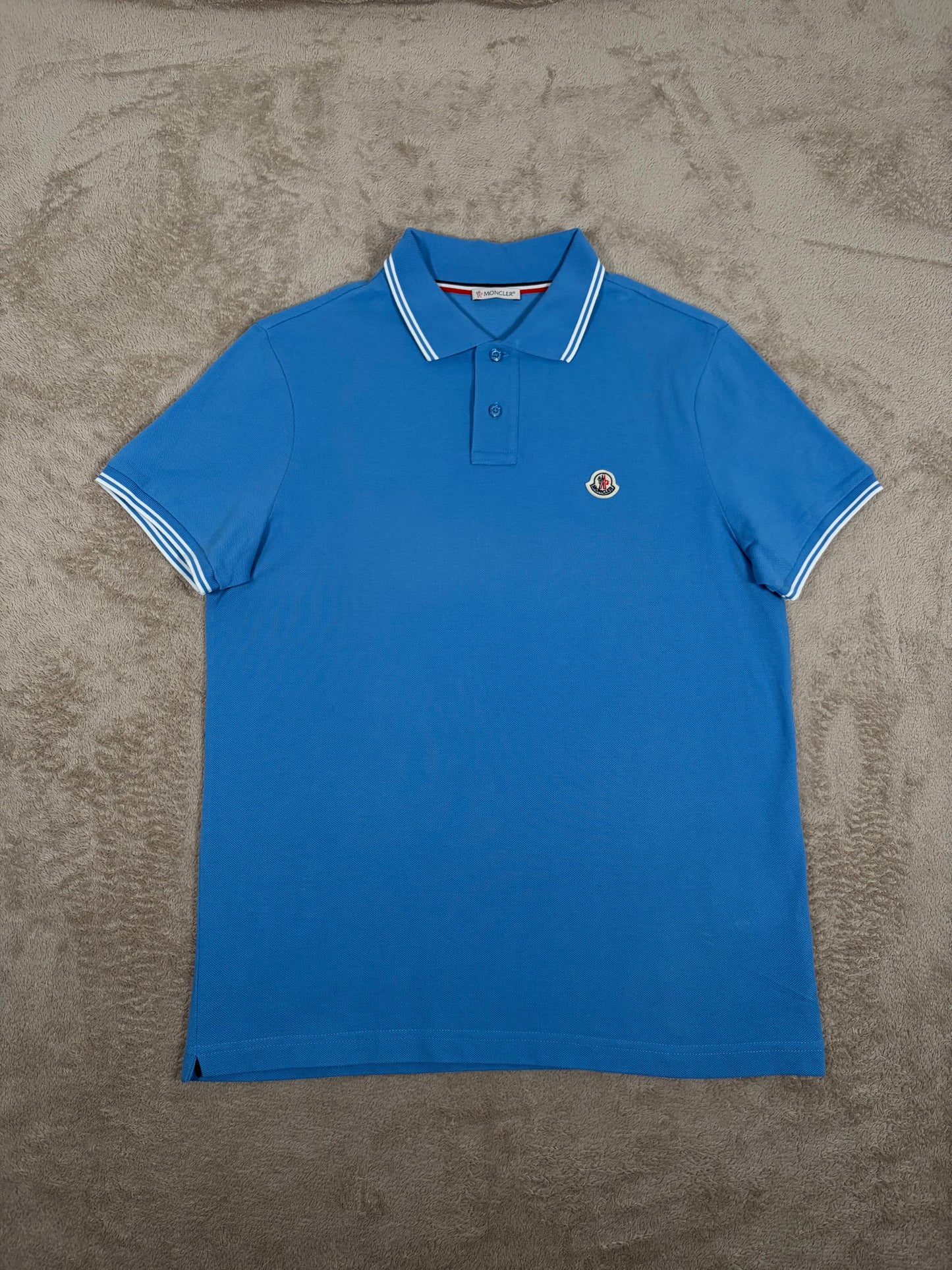 Moncler Striped Sleeve Polo Shirt 169