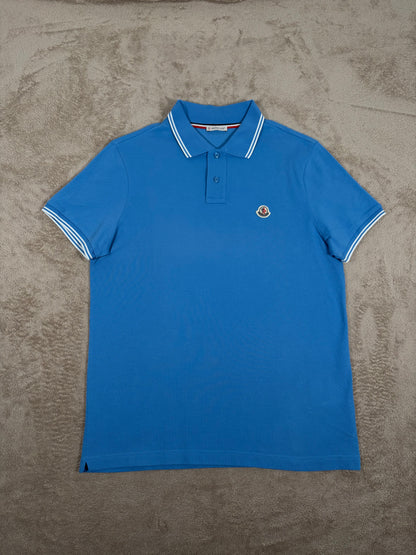 Moncler Striped Sleeve Polo Shirt 169