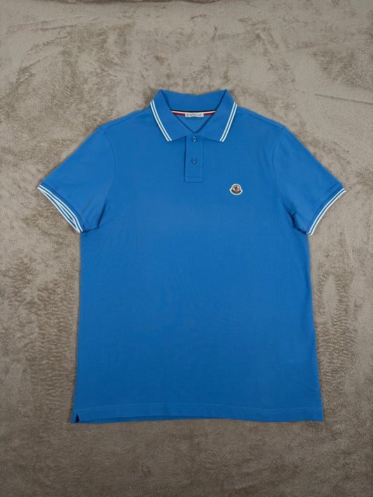 Moncler Striped Sleeve Polo Shirt 169