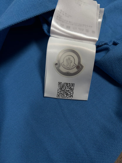 Moncler Striped Sleeve Polo Shirt 169