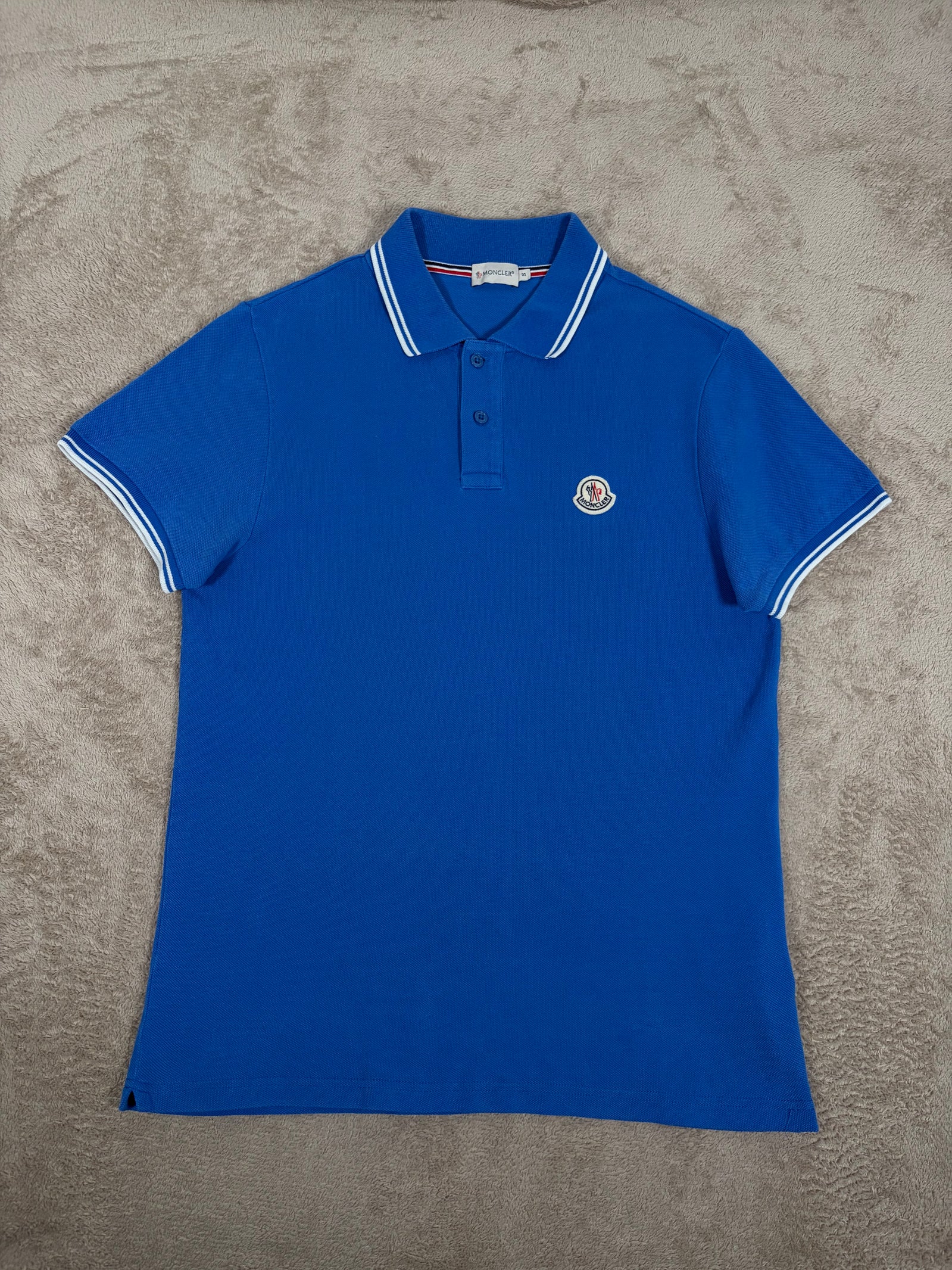 Moncler Striped Sleeve Polo Shirt 171