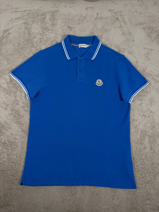 Moncler Striped Sleeve Polo Shirt 171