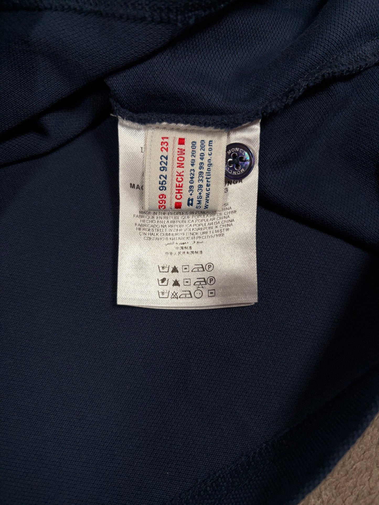 Moncler Longsleeve Polo Shirt 180