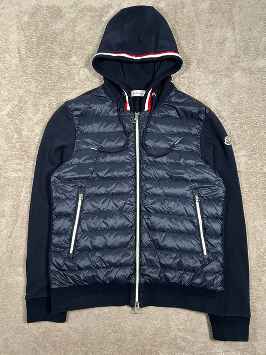 Moncler Tricolour Down Cardigan