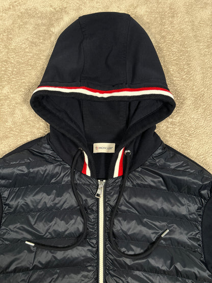 Moncler Tricolour Down Cardigan