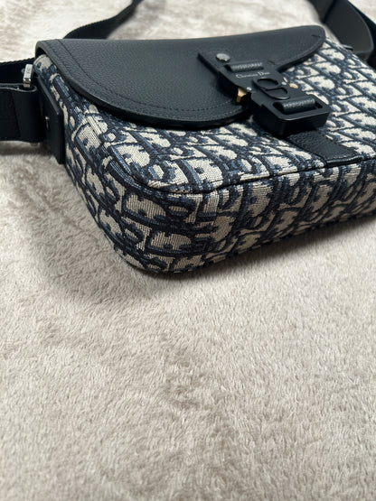 Dior Small Saddle Messenger Bag with Flap