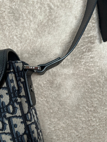 Dior Small Saddle Messenger Bag with Flap