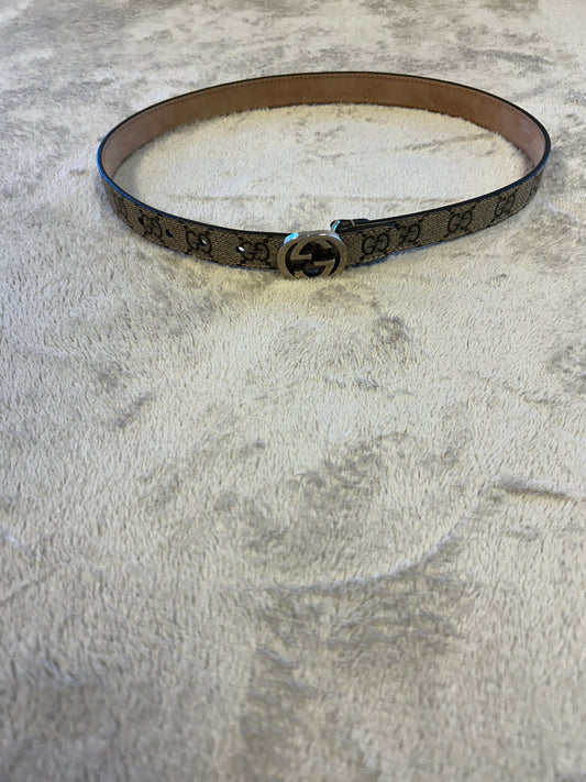 Gucci Kids GG Supreme Belt
