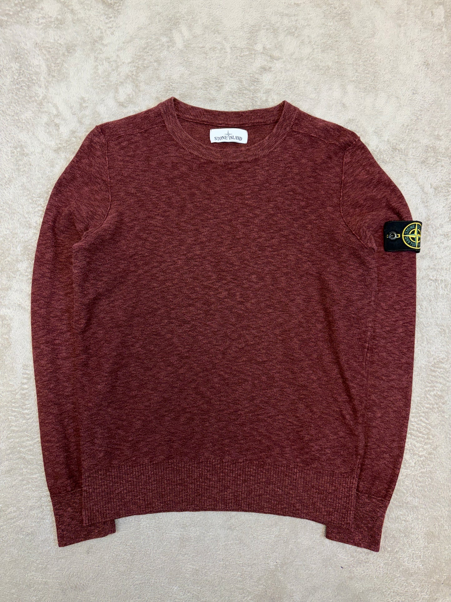 Stone Island Knitted Crewneck Sweatshirt (fits XS)