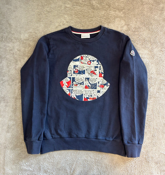 Moncler Kids Cartoon Logo Sweatshirt