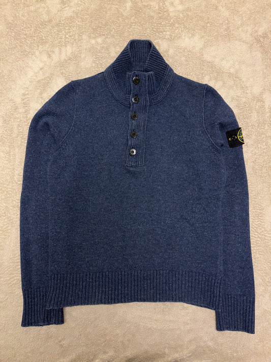 Stone Island Quarter Button Sweatshirt (fits xs/s)